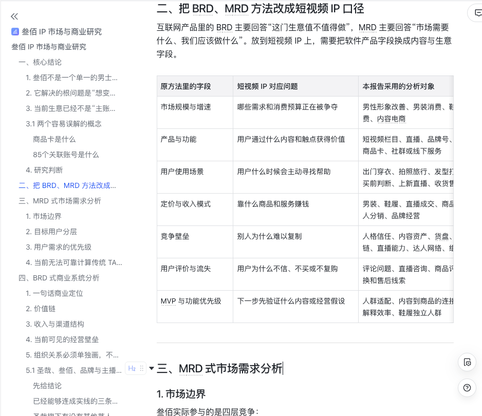 飞书原始资料正文:商业问题与分析框架